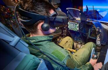 Simulateurs de vol avion de chasse F-16 Flight Experience Nivelles