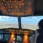 Airbus A320 en approche