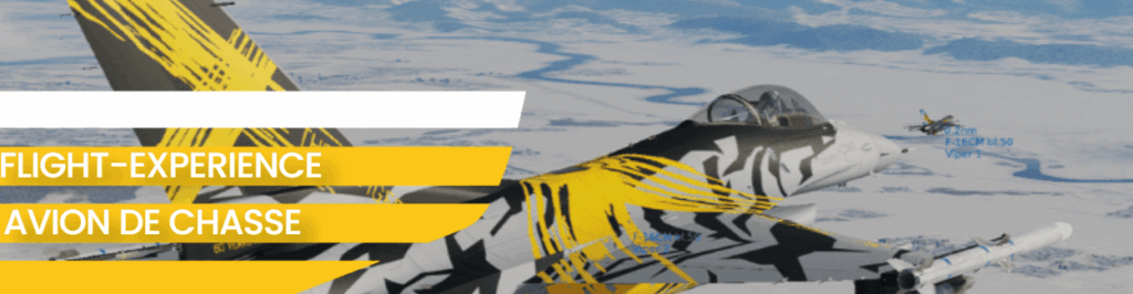 Nos offres en simulateurs d'avion de chasse