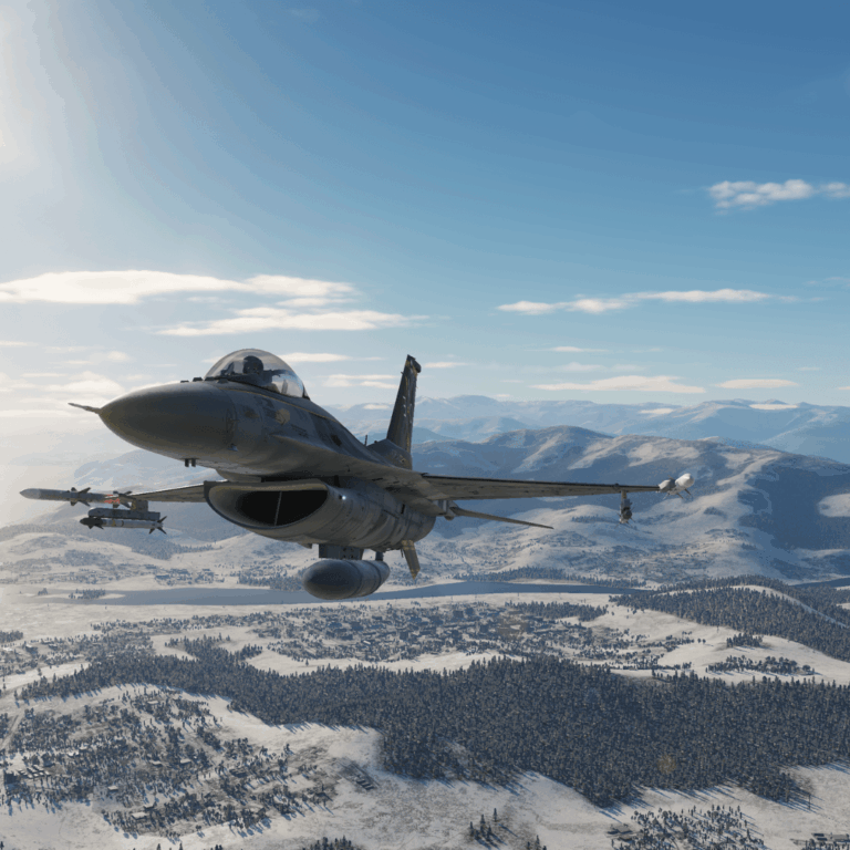 Simulateur F-16. Flight Experience Nivelles