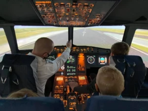 En simulateurs de vol à Nivelles
