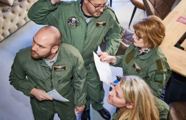 Exercice de communication pour un team building efficace.
