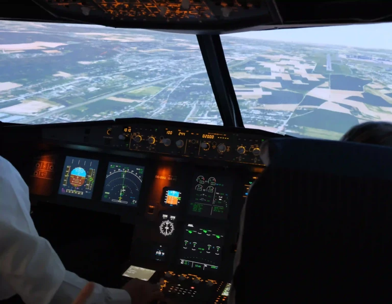 En approche Simulateur de vol airbus Nivelles
