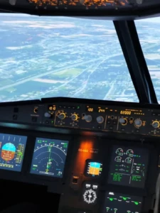 En approche Simulateur de vol airbus Nivelles