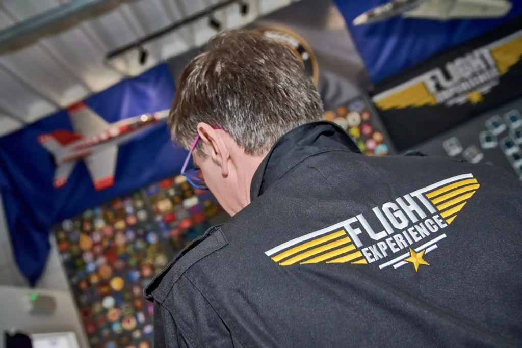 Simulateurs de vol avion de chasse et de ligne Flight Experience Nivelles